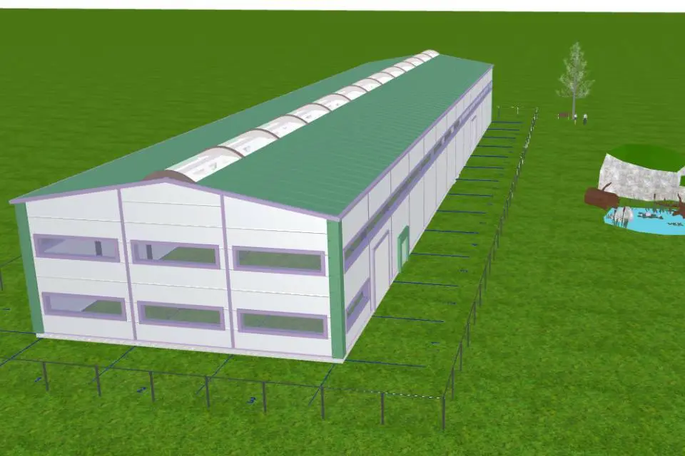 152. Быстровозводимый цех 18х78х7 по изготовлению колонной оснастки для цементирования скважин в г. Калининград, Россия