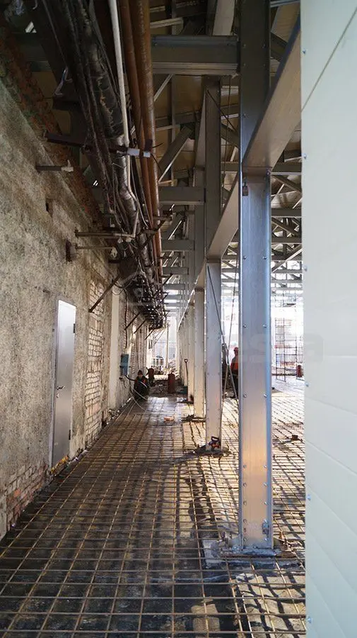 ПК Веста объявляет о завершение монтажа стальных конструкций фармацевтической фабрики в Рязанской обл., Россия