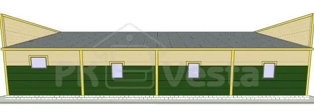 ПК «Веста» объявляет о сдаче в эксплуатацию быстровозводимого здания обувного магазина в г. Узловая, Россия
