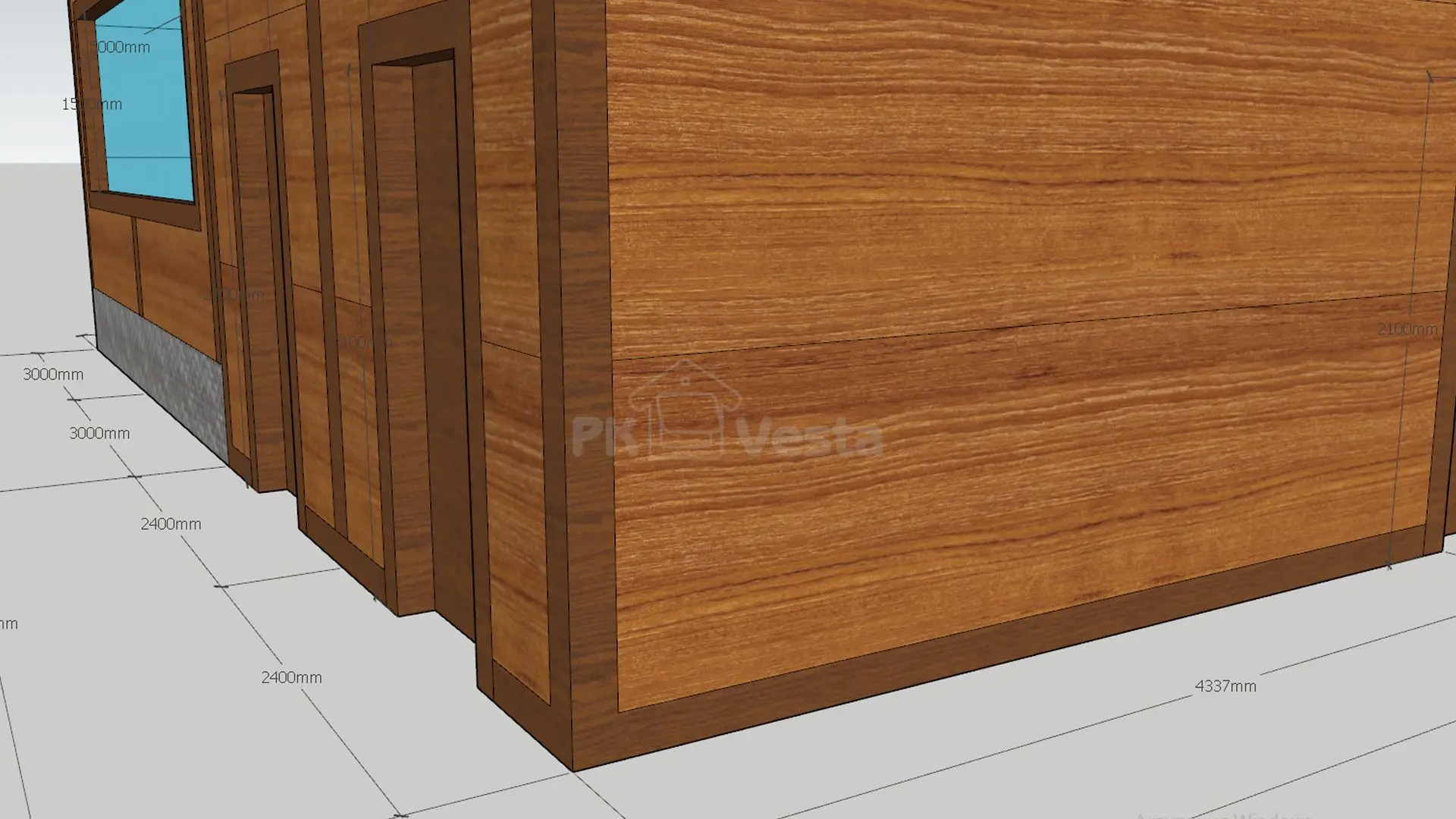 ПК Веста заявляет о заказе быстровозводимого офиса и продуктового магазина/Кафе 6.6Ш х 10.8Д х 6В из ЛМК в г. Петропавловск Камчатский, Россия