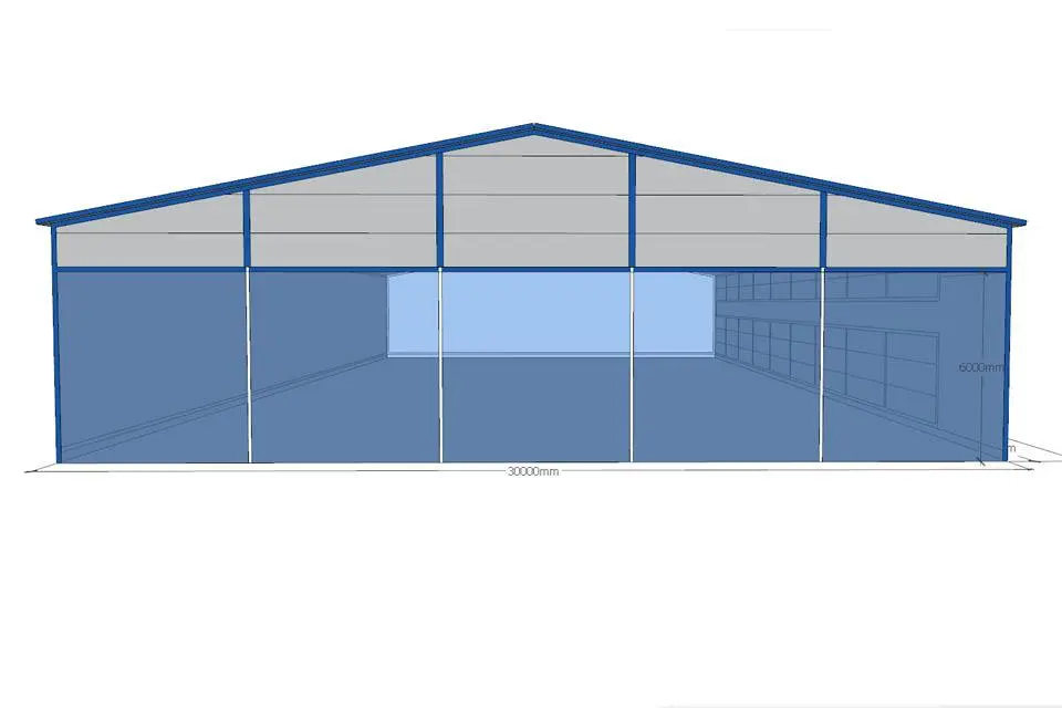 Завод ПК Веста объявляет о заказе быстровозводимого магазина со складом 30Ш х 60Д х 6В в г. Махачкала, Россия