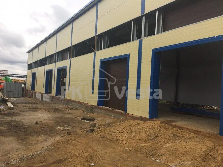 ПК «Веста» объявляет о монтаже быстровозводимого мини склада/производства лекарственных препаратов в Рязанской области, Россия