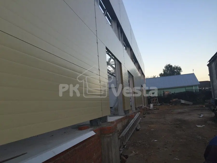 ПК «Веста» объявляет о монтаже быстровозводимого мини склада/производства лекарственных препаратов в Рязанской области, Россия