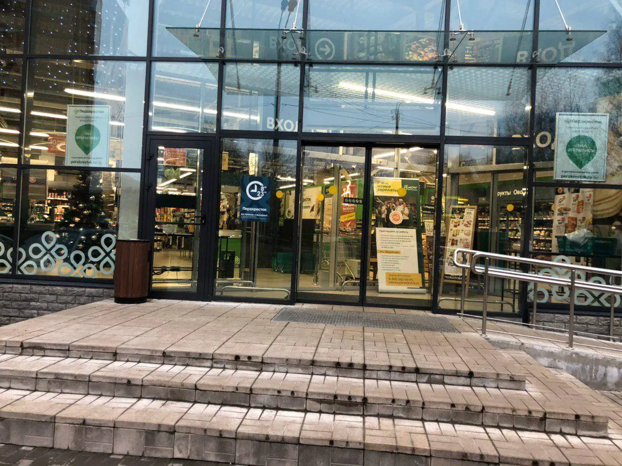 ПК «Веста» объявляет о завершение строительства быстровозводимого магазина 27 х 62 х 7.2 ПЯТЕРОЧКА в г. Пушкино, Россия