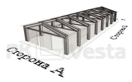 ПК «Веста» объявляет о завершении монтажа каркаса для быстровозводимого завода по изготовлению корма для рыб в г. Тула, Россия