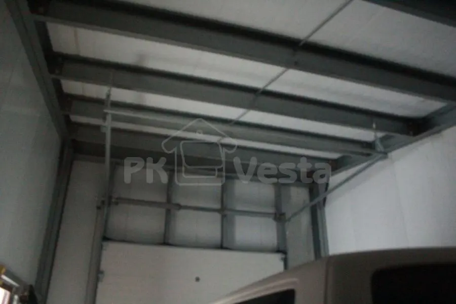 ПК «Веста» объявляет о введении в эксплуатацию быстровозводимого гаража в Московском регионе, Россия