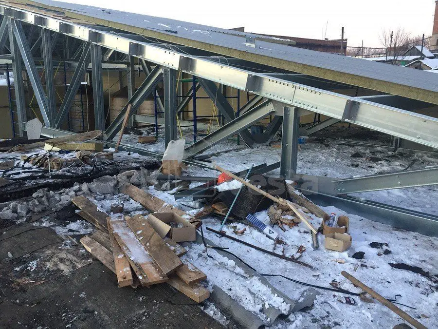 ПК Веста объявляет о завершение монтажа стальных конструкций фармацевтической фабрики в Рязанской обл., Россия