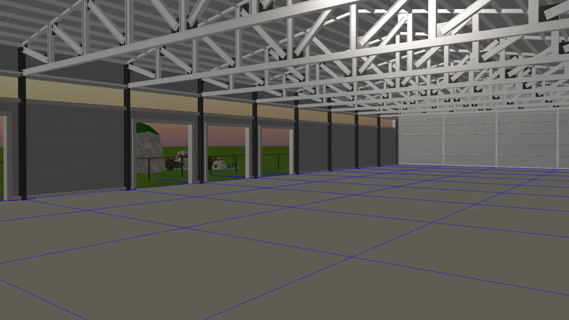 Завод ПК Веста объявляет о заказе быстровозводимого технического центра 24Ш х 50Д х 6В по ремонту двигателей в г. Санкт Петербург, Россия 