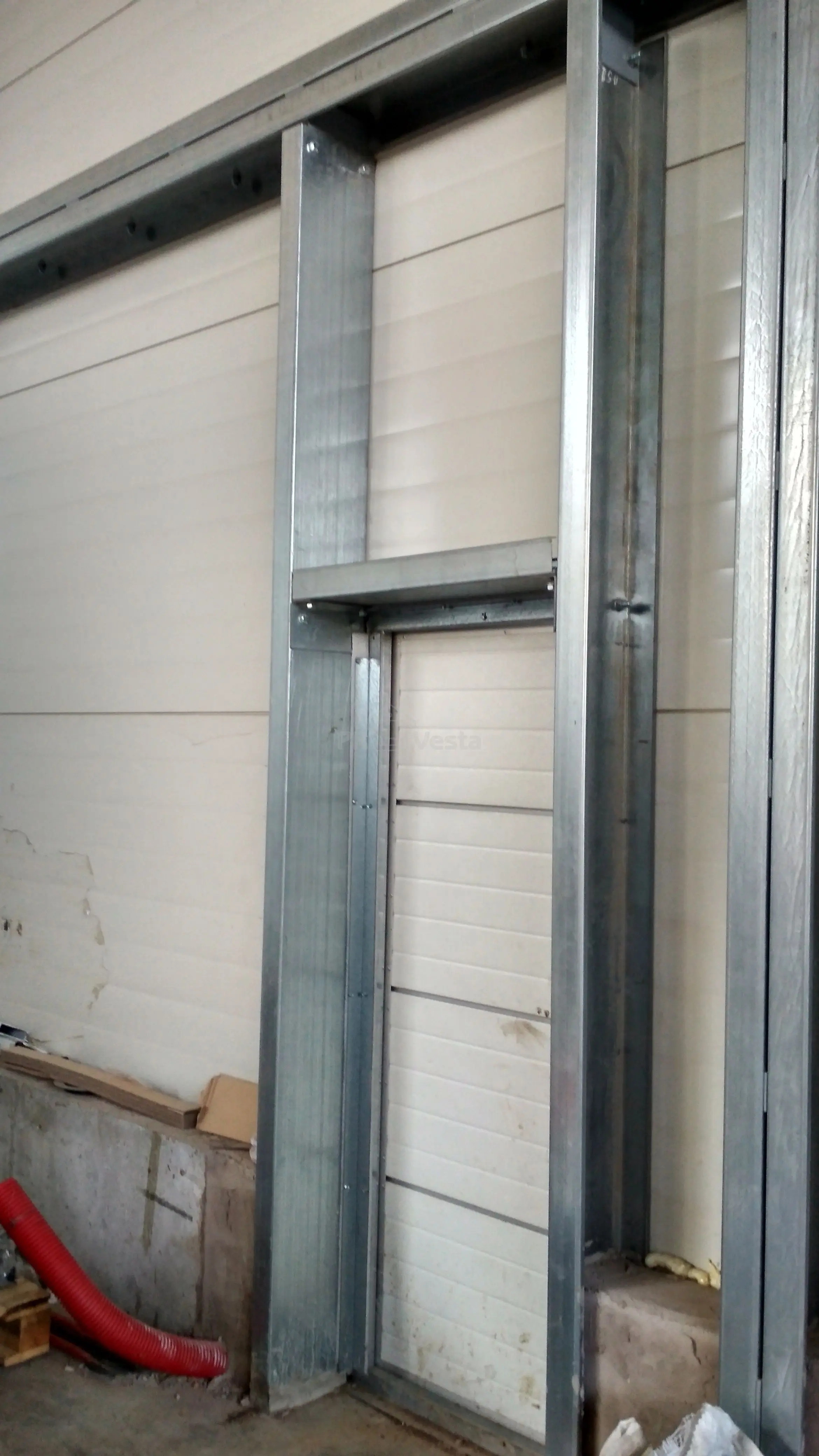 ПК Веста объявляет о завершение монтажа быстровозводимого промышленного комплекса/Складов 42Ш х 48Д х 11В по изготовлению дорожной плитки в г. Астана, Казахстан