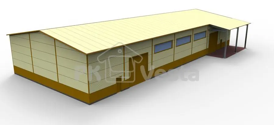 ПК «Веста» объявляет о заказе быстровозводимого цеха по производству гофрокартона в г. Чехов, Россия