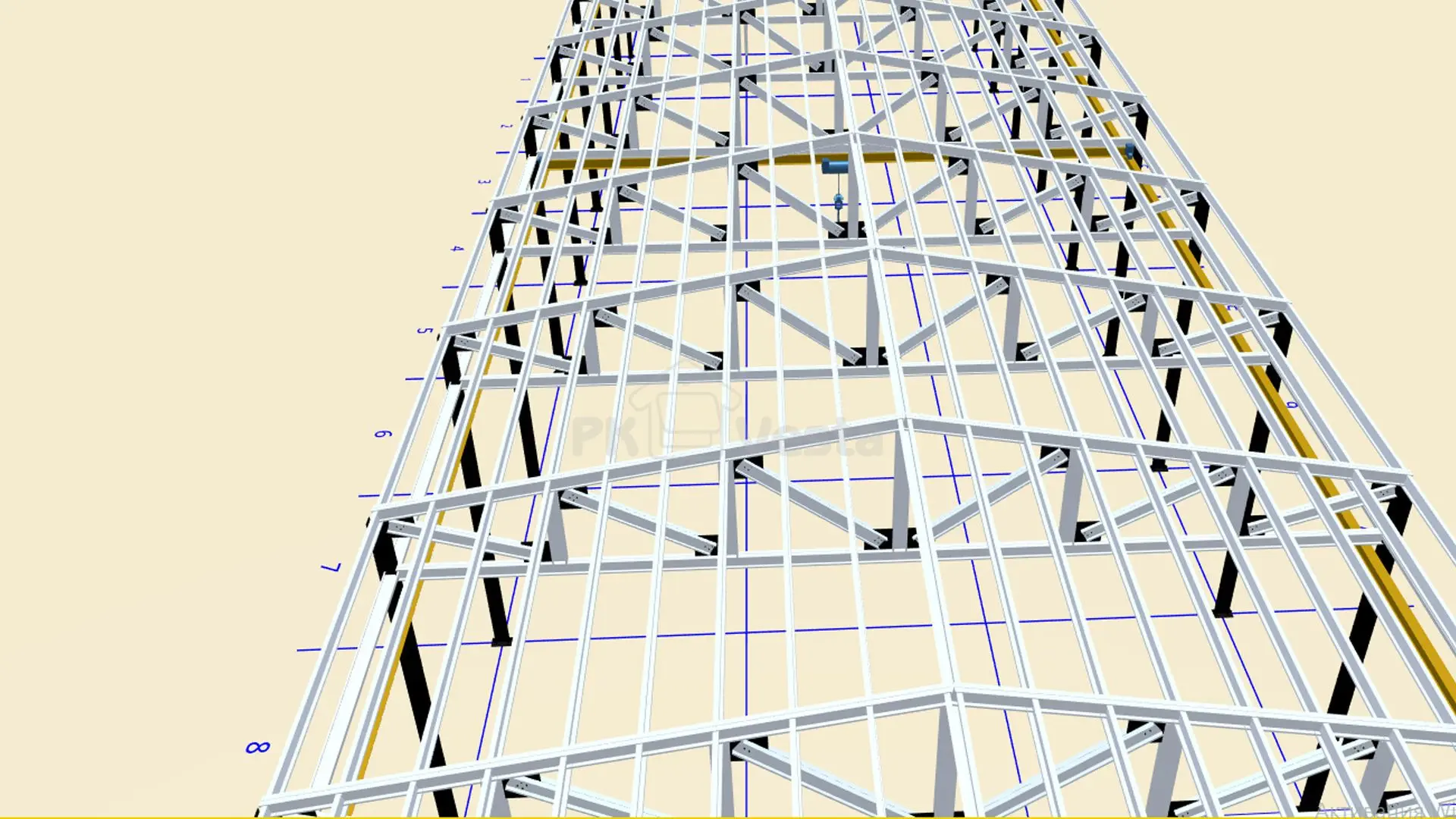 ПК Веста объявляет о заказе легких металлоконструкций для быстровозводимого цеха 18Ш х 60Д х 8.9В по ремонту оборудования для нефтяных скважин в г. Нефтеюганск, Россия