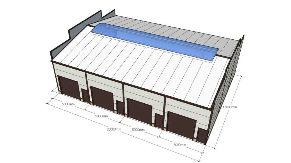 ПК Веста объявляет о заказе автосервиса и мастерской 15Ш х 20Д х 4В из ЛСТК в г. Москва, Россия