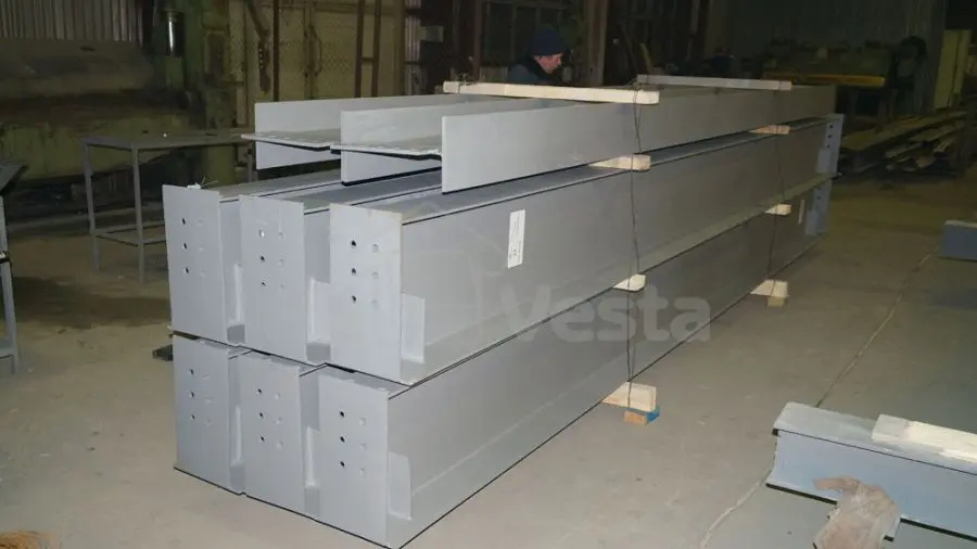 ПК «Веста» объявляет об отгрузке комплекта быстровозводимого склада в г. Саранск, Россия