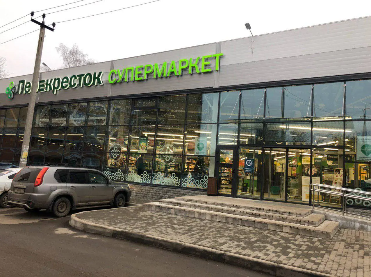 ПК «Веста» объявляет о завершение строительства быстровозводимого магазина 27 х 62 х 7.2 ПЯТЕРОЧКА в г. Пушкино, Россия