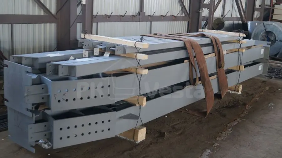 Завершается изготовление быстровозводимого склада сухих продуктов в г. Тула