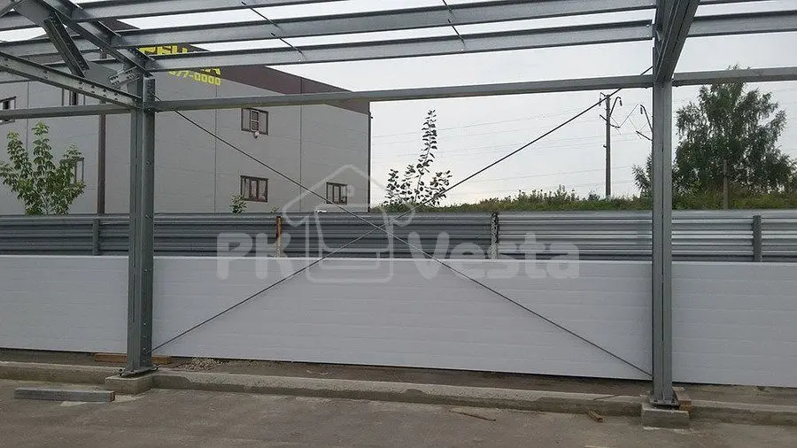 ПК «Веста» объявляет о монтаже быстровозводимого склада индивидуальных вещей в г. Рязань, Россия