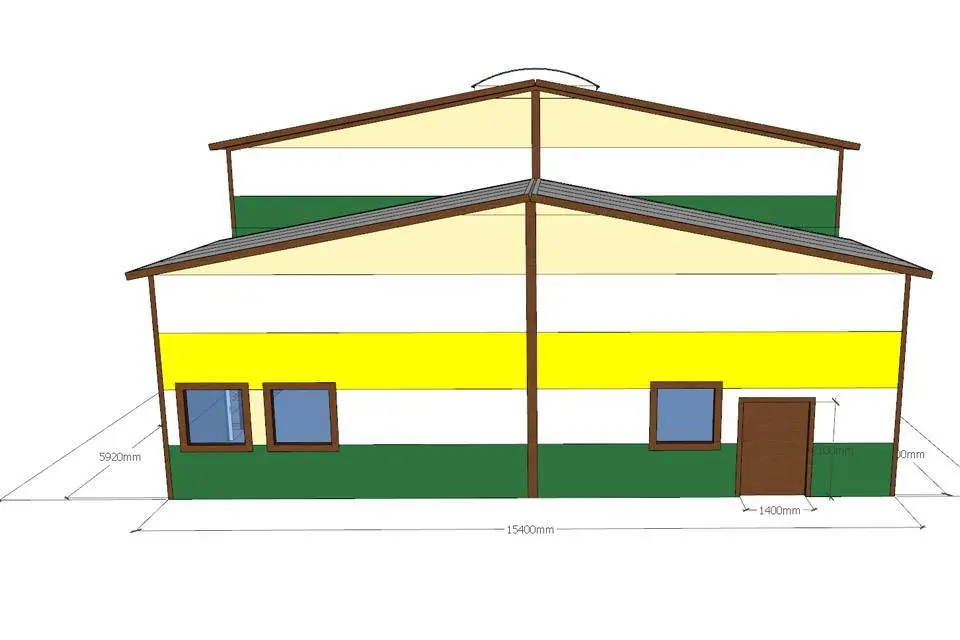 Завод ПК Веста объявляет о заказе нового спортивного зала 15Ш х 30Д х 7.1В для частной школы в г. Благовещенск, Россия