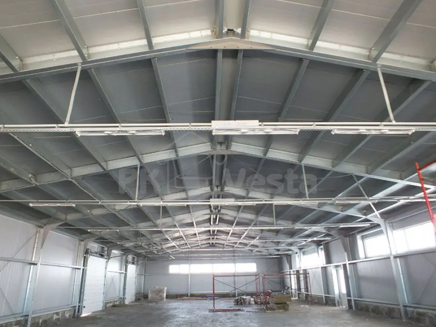 ПК «Веста» объявляет о завершении монтажа быстровозводимого продовольственного магазина в г. Чехов, МО, Россия