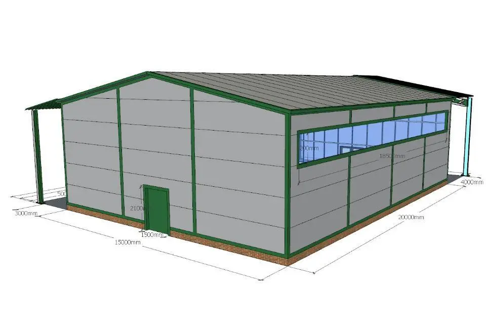 Завод ПК Веста объявляет об экспортном заказе быстровозводимого магазина 18х24х6 в г. Могилев, Беларусь