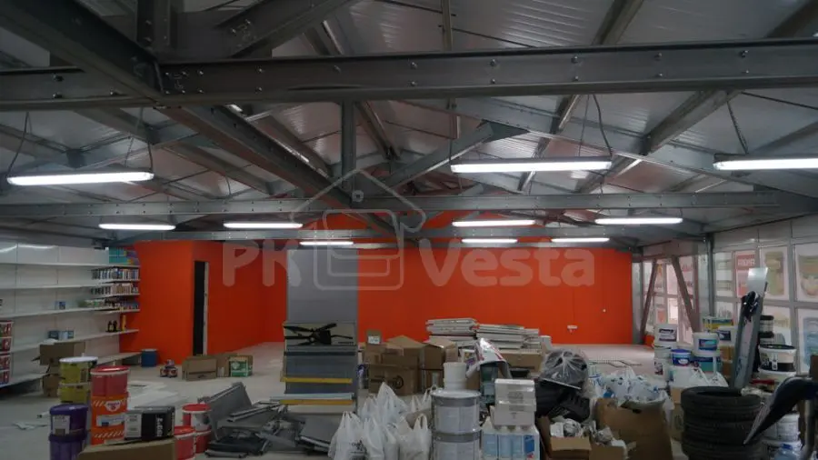 ПК «Веста» объявляет о сдаче в эксплуатацию быстровозводимого магазина строительных материалов в г. Химки, Россия