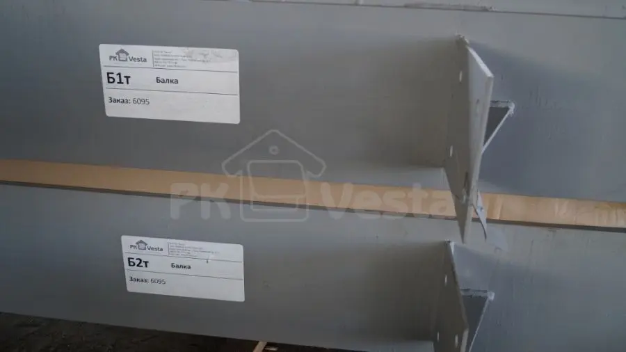 Изготовлена часть продукции для быстровозводимого склада в Московской области, Россия