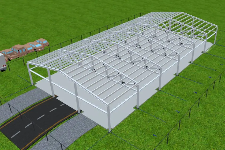 Завод ПК Веста объявляет о заказе быстровозводимого магазина 18х36х3 в г. Рязань, Россия