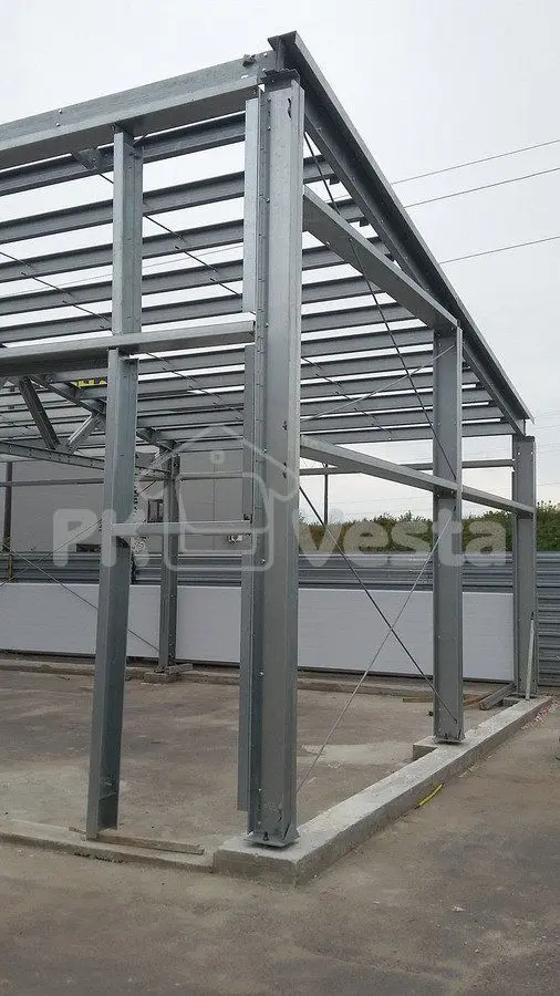 ПК «Веста» объявляет о монтаже быстровозводимого склада индивидуальных вещей в г. Рязань, Россия