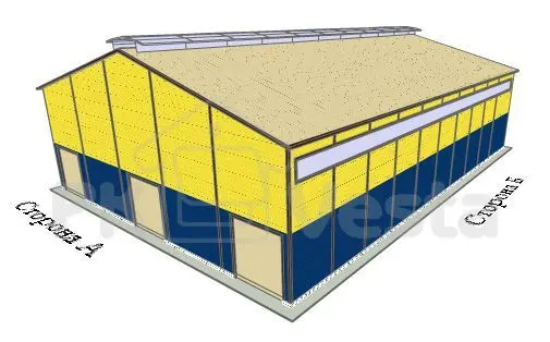 ВНИМАНИЕ! ПК «Веста» объявляет о начале проектирования зданий с шириной до 30 м и высотой до 10 м на базе оцинкованных профилей.