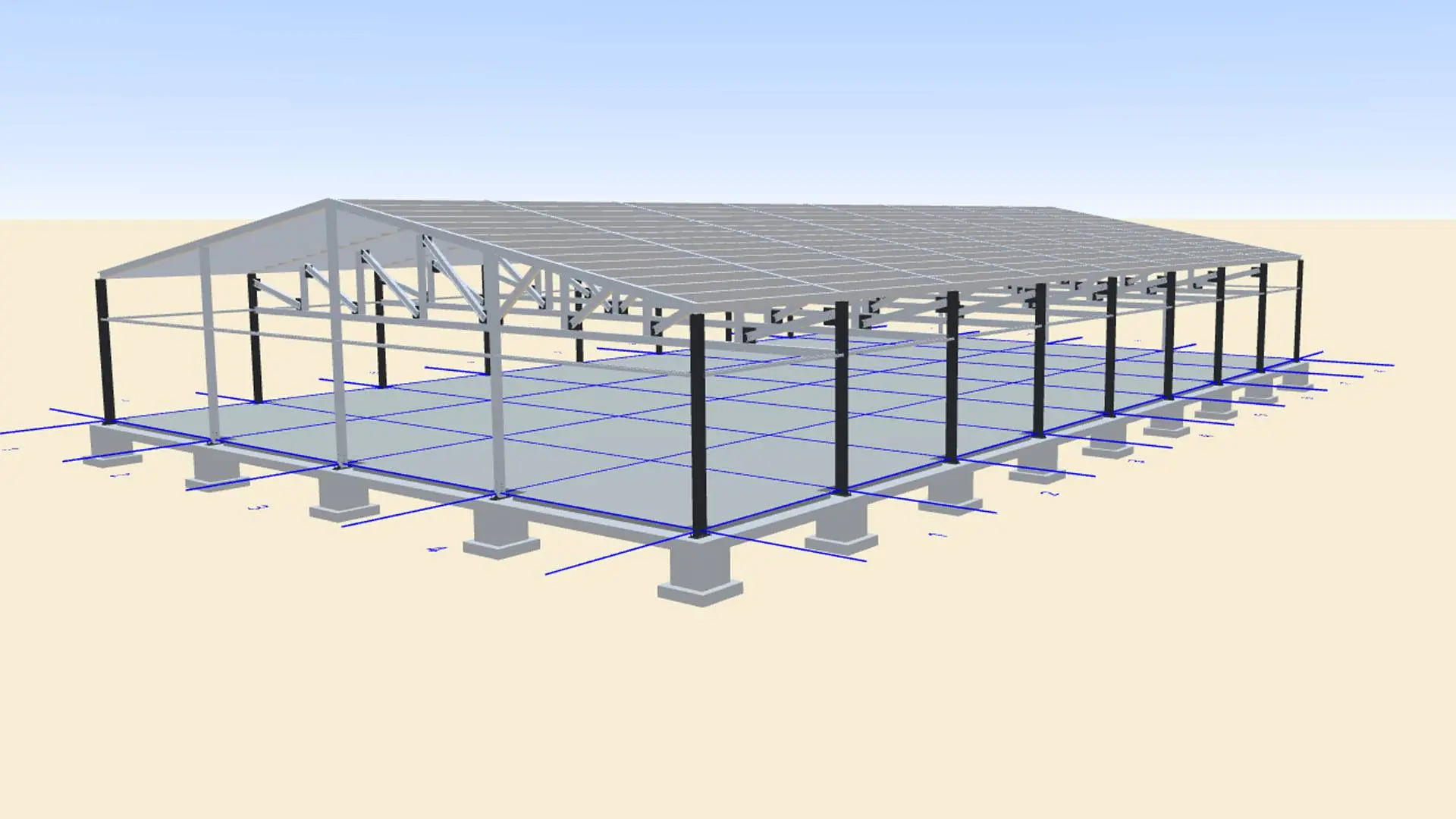 Завод ПК Веста объявляет о заказе быстровозводимого склада 30х48х4 для хранения пиломатериалов в г. Вязьма, Россия