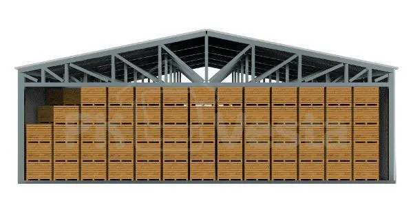 ПК «Веста» объявляет о заказе быстровозводимого овощехранилища в г. Давид-Городок, Беларусь
