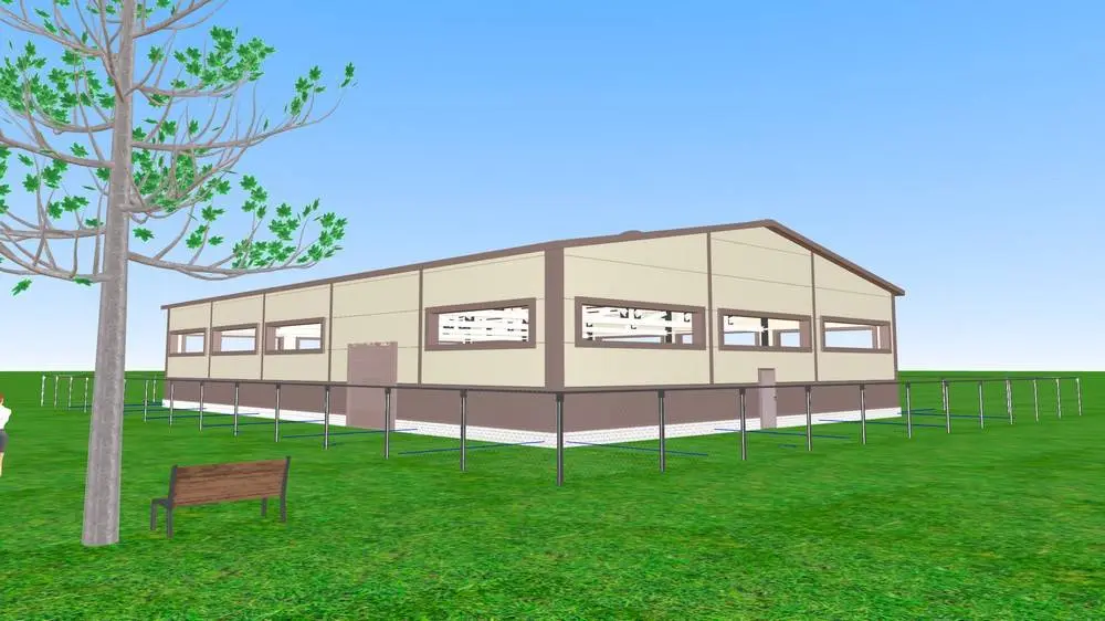 195. Быстровозводимый центр кинологов 20Ш х 30Д х 4В в г. Раменское, МО, Россия