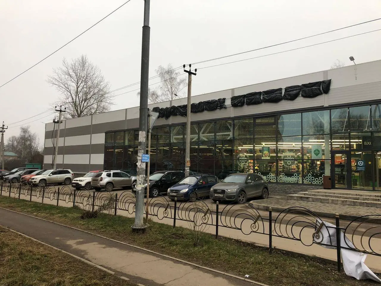 ПК «Веста» объявляет о завершение строительства быстровозводимого магазина 27 х 62 х 7.2 ПЯТЕРОЧКА в г. Пушкино, Россия