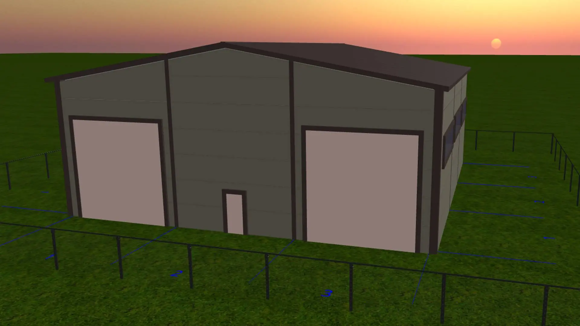 153. Быстровозводимая автомастерская для с/х техники 18х18х5.5 в г. Новомосковск, Россия