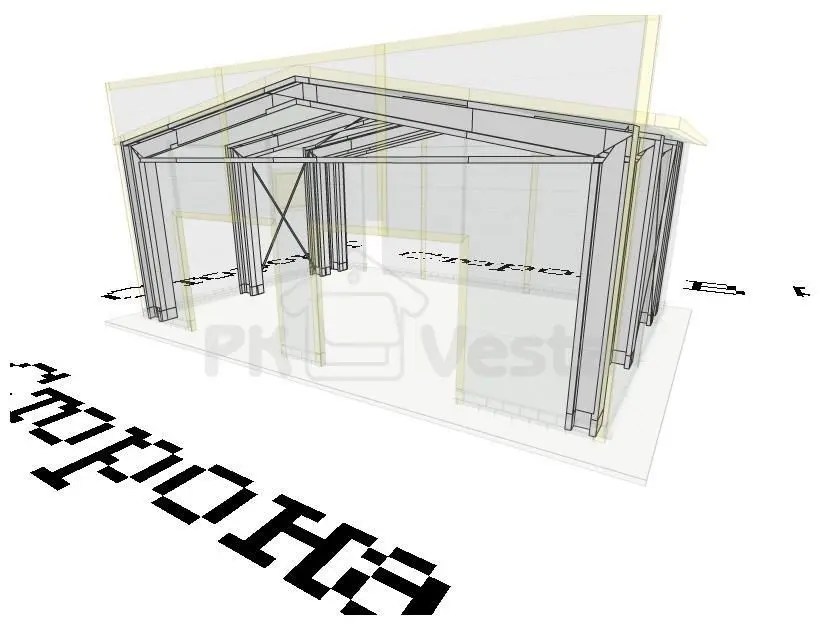 ПК «Веста» объявляет о заказе быстровозводимой частной автомастерской в г. Чехов, МО, Россия