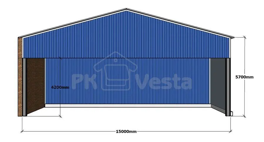 ПК «Веста» объявляет о заказе быстровозводимого склада для хранения алюминиевой упаковки в Туле, Россия