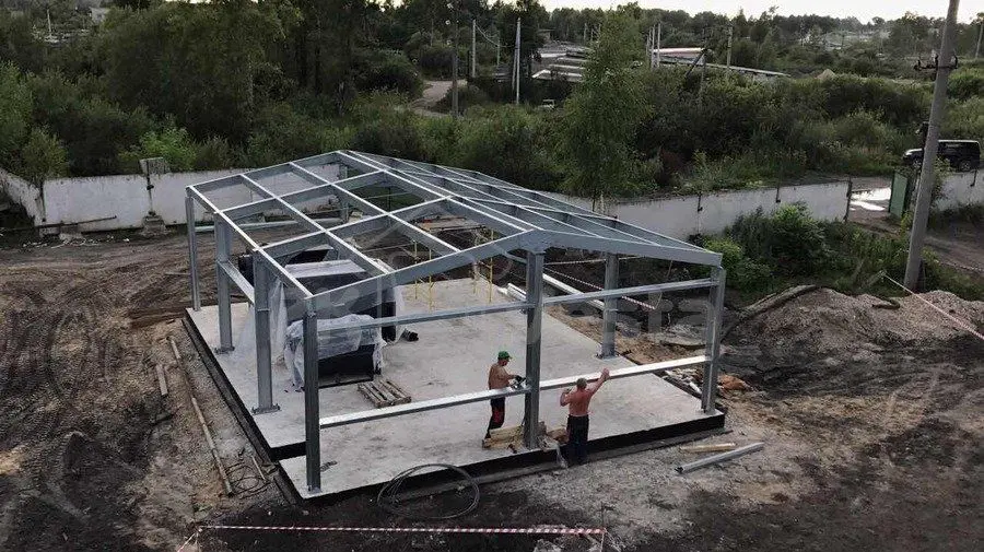 ПК «Веста» объявляет о завершении монтажа быстровозводимой станции РЖД 12Ш х 18Д х 4В в г. Кострома, Россия