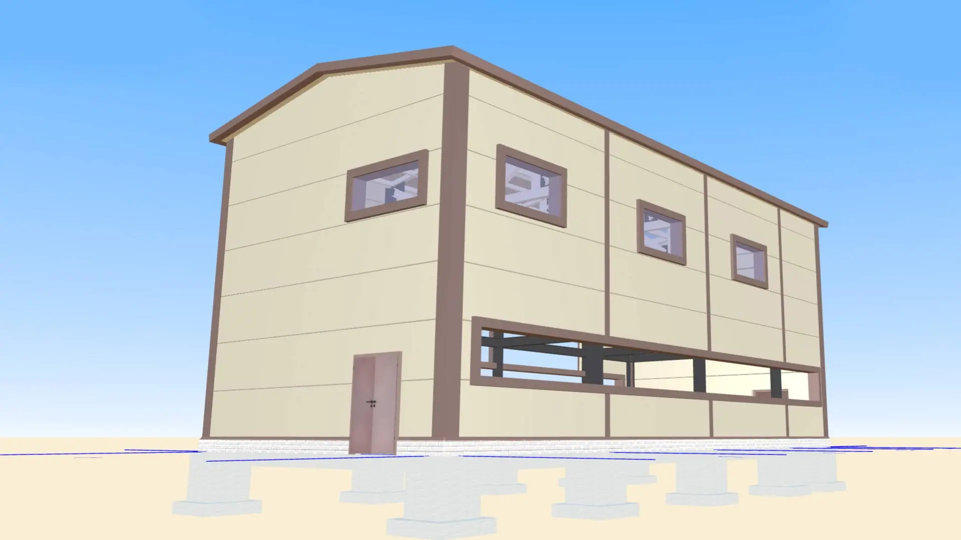 Завод ПК Веста объявляет о заказе быстровозводимого цеха 8Ш х 18Д по изготовлению потолочных систем в г. Пушкино, Россия