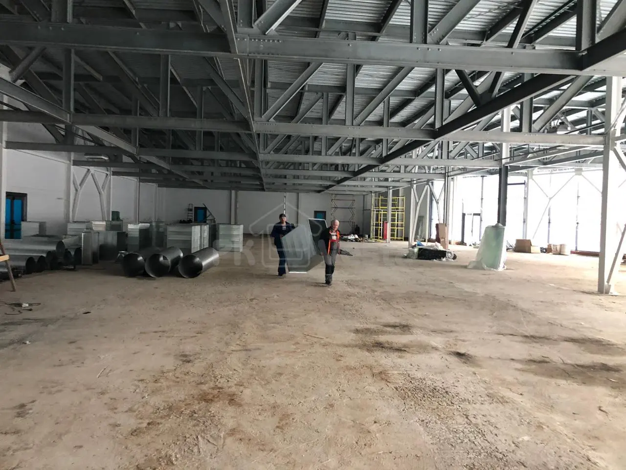 ПК «Веста» объявляет о завершение строительства быстровозводимого магазина 27 х 62 х 7.2 ПЯТЕРОЧКА в г. Пушкино, Россия