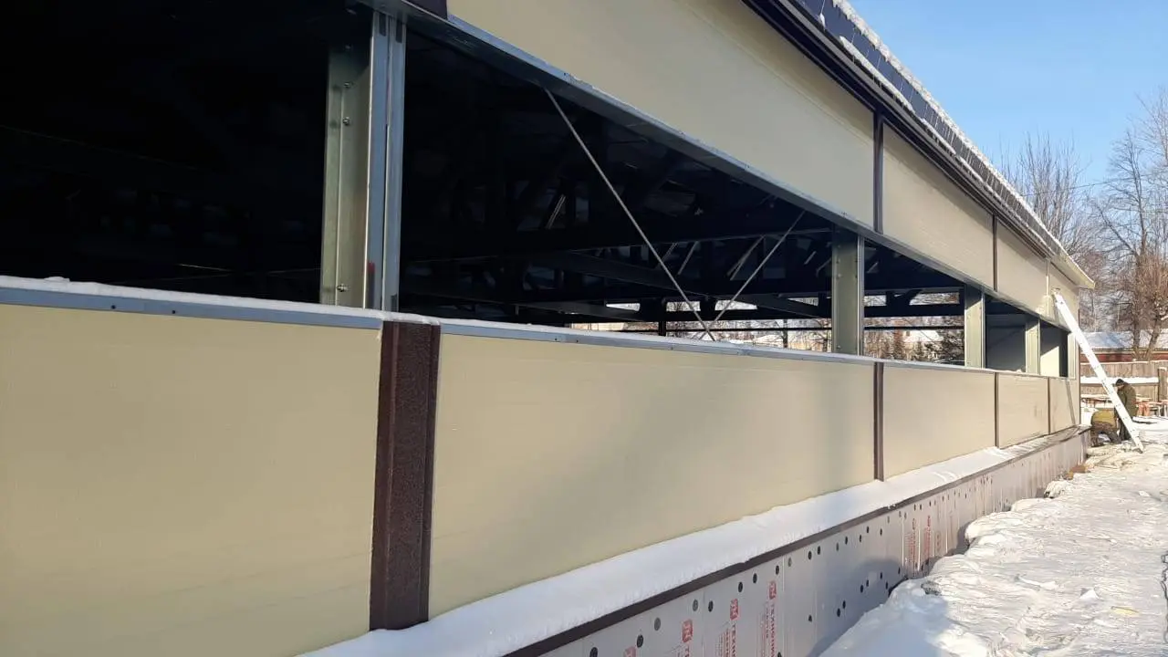 Завод ПК Веста объявляет о заказе быстровозводимого магазина 18х36х3 в г. Рязань, Россия