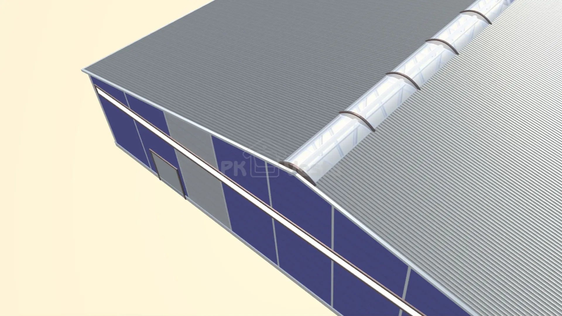 ПК «Веста» объявляет о заказе быстровозводимого склада и перерабатывающего центра 54 х 54 х 10.2 по изготовлению концентрированных соков около г. Липецк, Россия