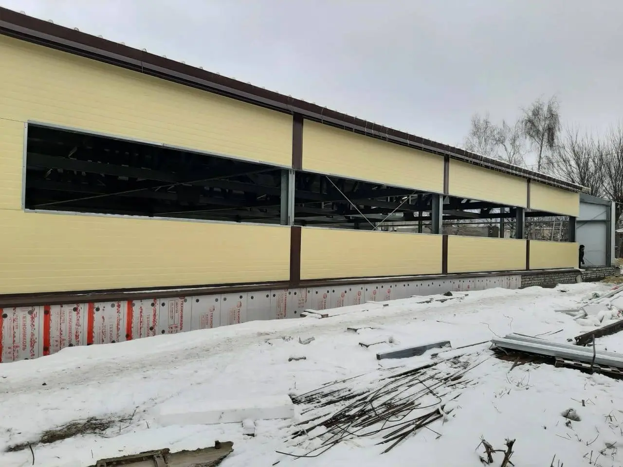 Завод ПК Веста объявляет о заказе быстровозводимого магазина 18х36х3 в г. Рязань, Россия