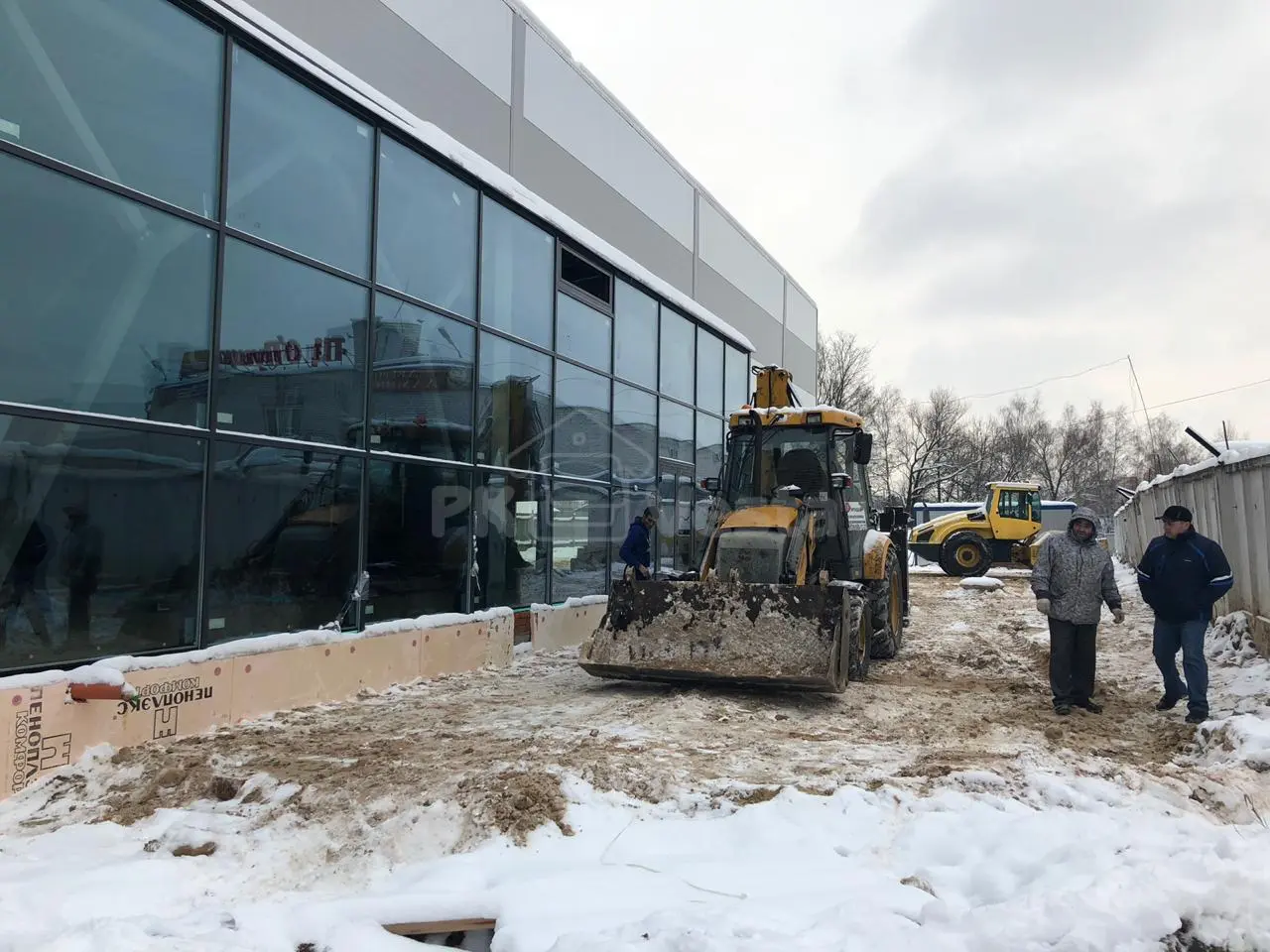 ПК «Веста» объявляет о завершение строительства быстровозводимого магазина 27 х 62 х 7.2 ПЯТЕРОЧКА в г. Пушкино, Россия