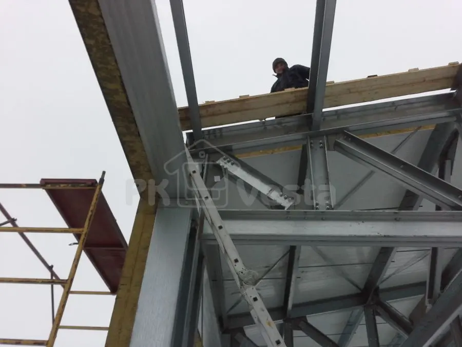 ПК «Веста» объявляет о начале монтажа быстровозводимой станции технического обслуживания в г. Балашов, Россия