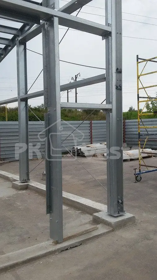 ПК «Веста» объявляет о монтаже быстровозводимого склада индивидуальных вещей в г. Рязань, Россия