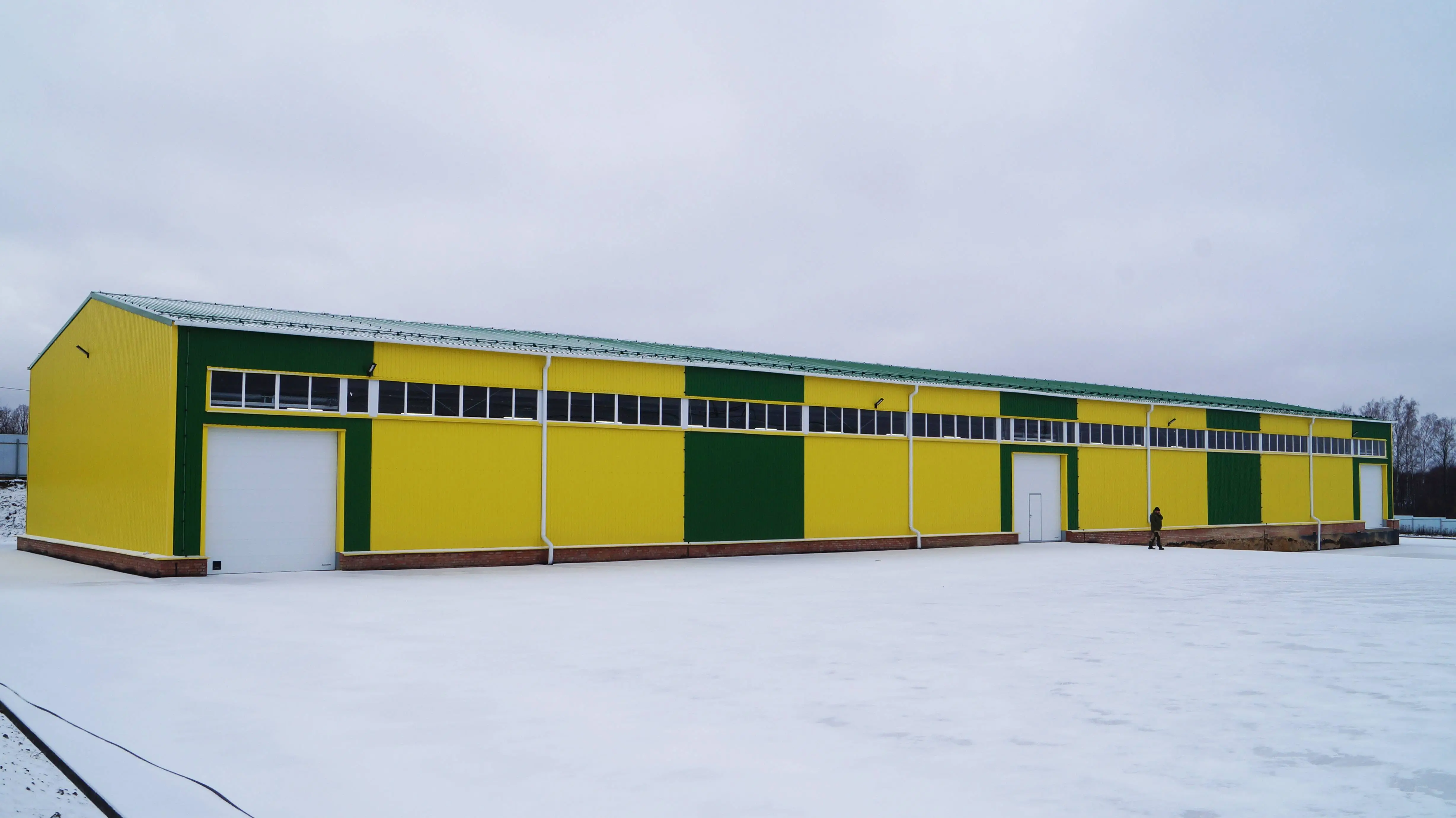 ПК Веста объявляет о вводе в эксплуатацию двух быстровозводимых холодных складов 18Ш х 72Д х 7В в г. Тула, Россия