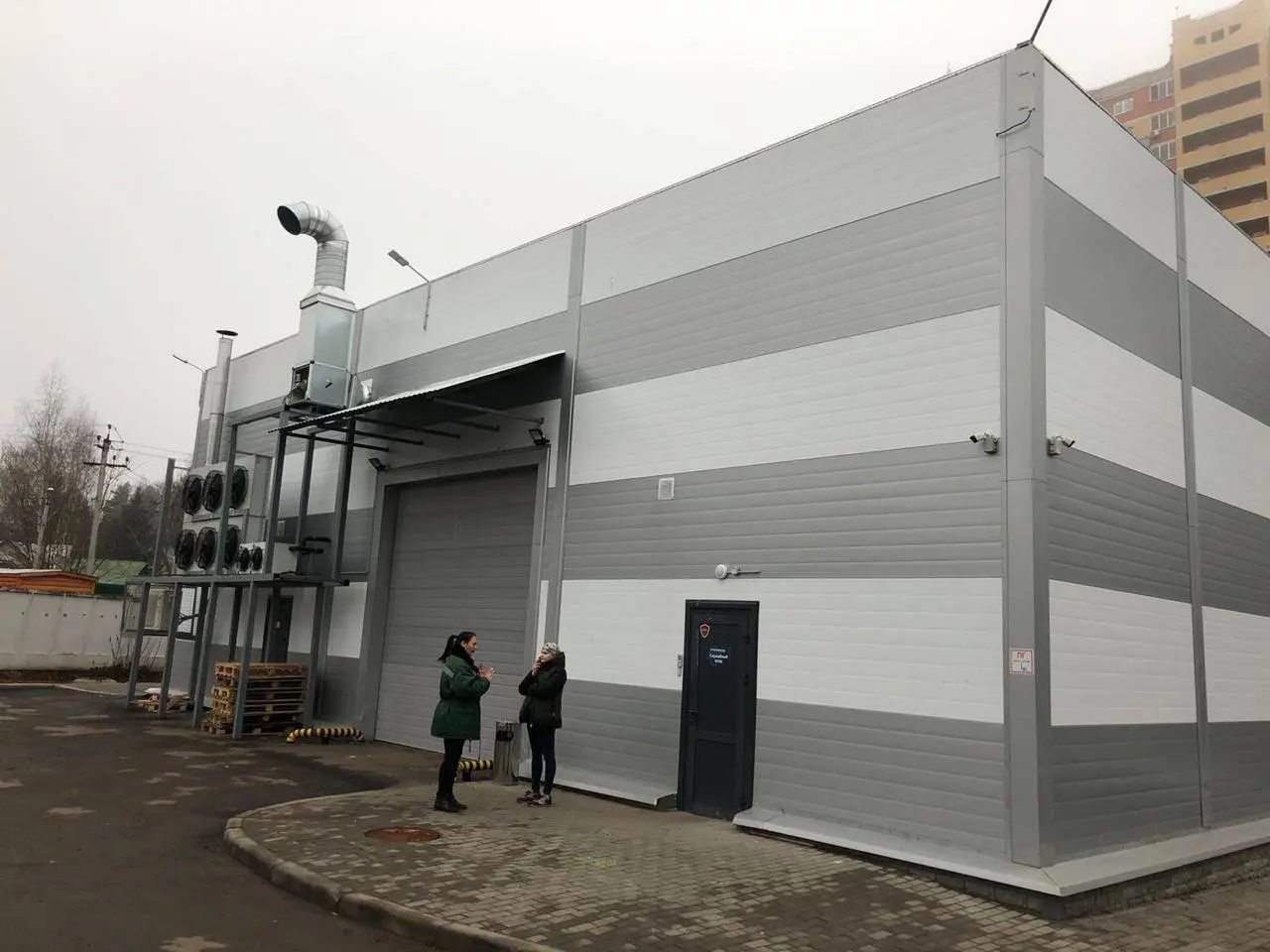 ПК «Веста» объявляет о завершение строительства быстровозводимого магазина 27 х 62 х 7.2 ПЯТЕРОЧКА в г. Пушкино, Россия