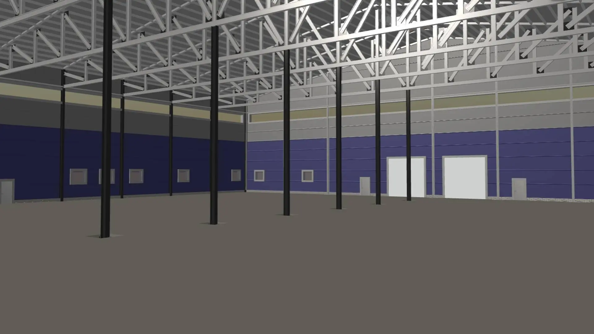 Завод ПК Веста объявляет о заказе быстровозводимого цеха 48х48х10 по производству чемоданов в г. Узловая, Россия