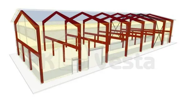 ПК «Веста» объявляет об отгрузке комплекта быстровозводимого здания с завода в г. Тула, Россия