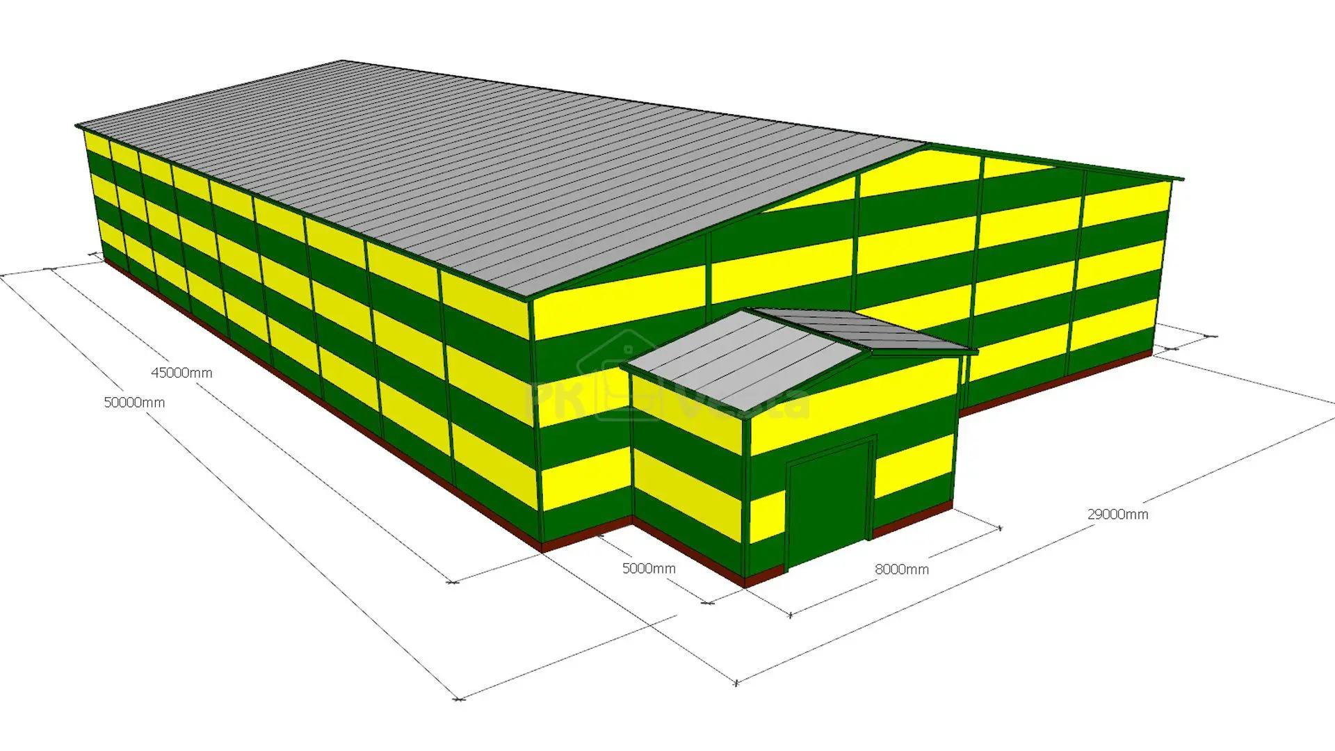 ПК «Веста» объявляет о заказе быстровозводимого овощеперерабатывающего центра 29Ш х 50Д х 7.1В в г. Тула, Россия