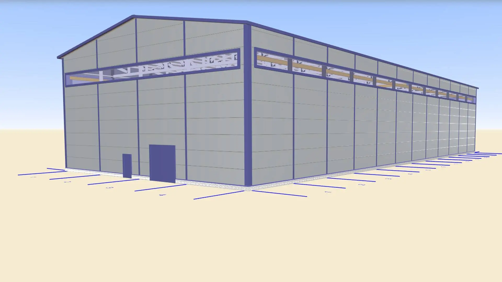 ПК Веста объявляет о заказе проекта на 2 складских комплекса 24 х 60 х 10 для одного из военных заводов в г. Тула, Россия.